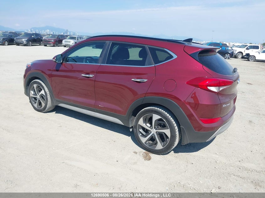 Vin: km8j3ca22hu506393, lot: 3095311, hyundai tucson limited/sport and eco/se 20173