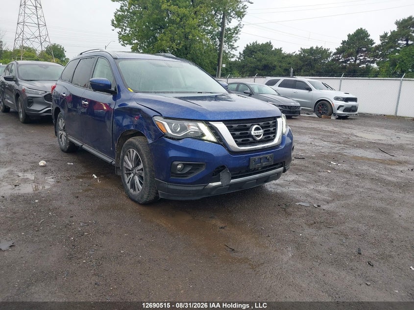 2018 Nissan Pathfinder S/Sv/Sl/Platinum, Front, IAAI, VIN 5N1DR2MM6JC617558