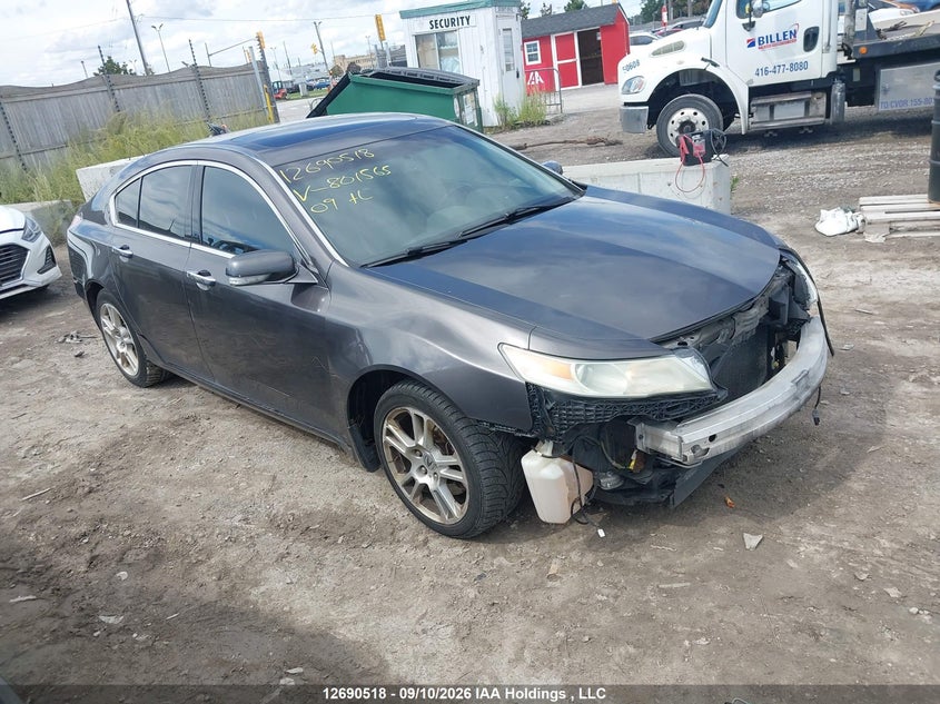 2009 Acura Tl, Front, IAAI, VIN 19UUA86579A801565