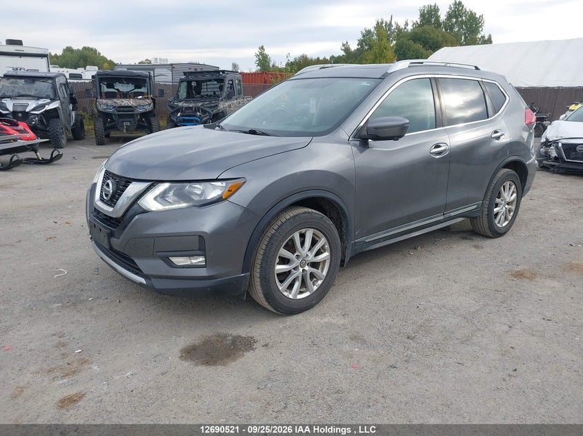 2017 Nissan Rogue, Удар ззаду, IAAI, VIN 5N1AT2MM8HC741880 — фото 2