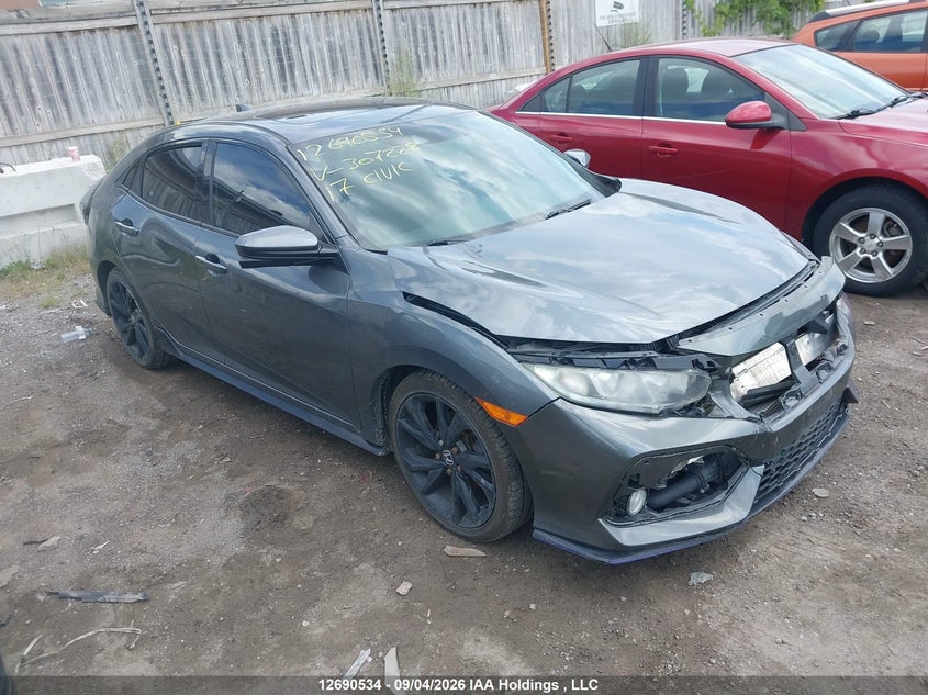 Vin: shhfk7h47hu307228, lot: 3095340, honda civic sport 2017 img_1