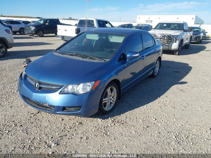 2006 Acura CSX, Rear, IAAI, VIN 2HHFD56566H205130 — photo 2