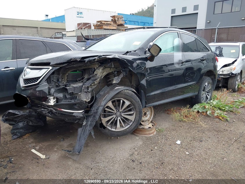 2017 Acura RDX, Удар спереду, IAAI, VIN 5J8TB4H71HL802150 — фото 2