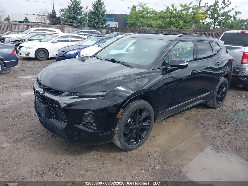 2021 Chevrolet Blazer, Град, IAAI, VIN 3GNKBKRS4MS514362 — фото 2