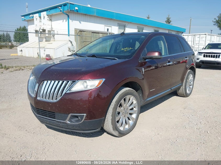 2012 Lincoln MKX, Град, IAAI, VIN 2LMDJ8JK1CBL05815 — фото 2