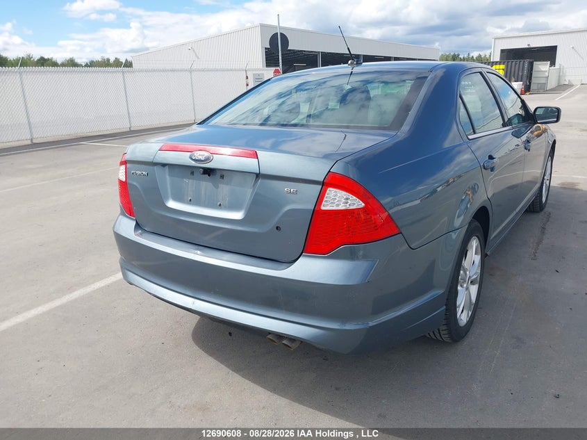 Vin: 3fahp0ha3cr188955, lot: 3095416, ford fusion se 20124