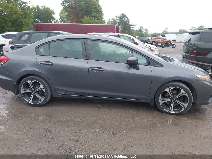 2014 HONDA CIVIC SEDAN 2.4L I-4 DOHC, VVT, 205HP