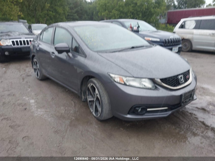 2014 HONDA CIVIC SEDAN 2.4L I-4 DOHC, VVT, 205HP