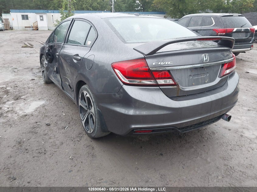 2014 HONDA CIVIC SEDAN 2.4L I-4 DOHC, VVT, 205HP
