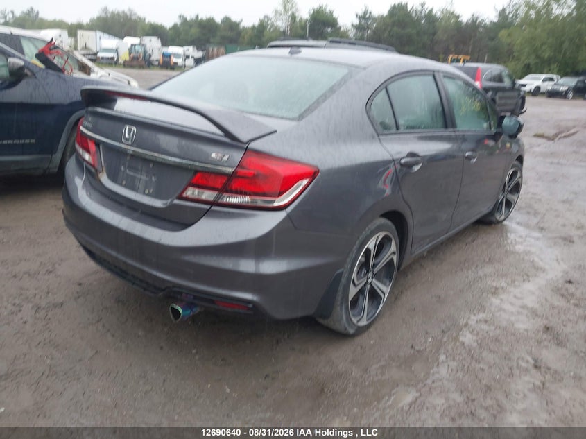 2014 HONDA CIVIC SEDAN 2.4L I-4 DOHC, VVT, 205HP