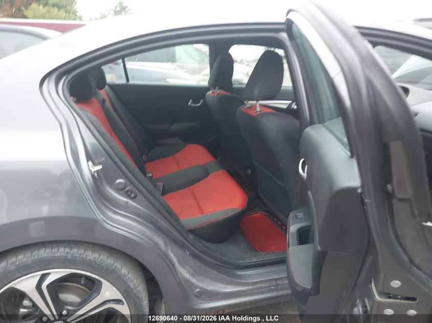 2014 HONDA CIVIC SEDAN 2.4L I-4 DOHC, VVT, 205HP