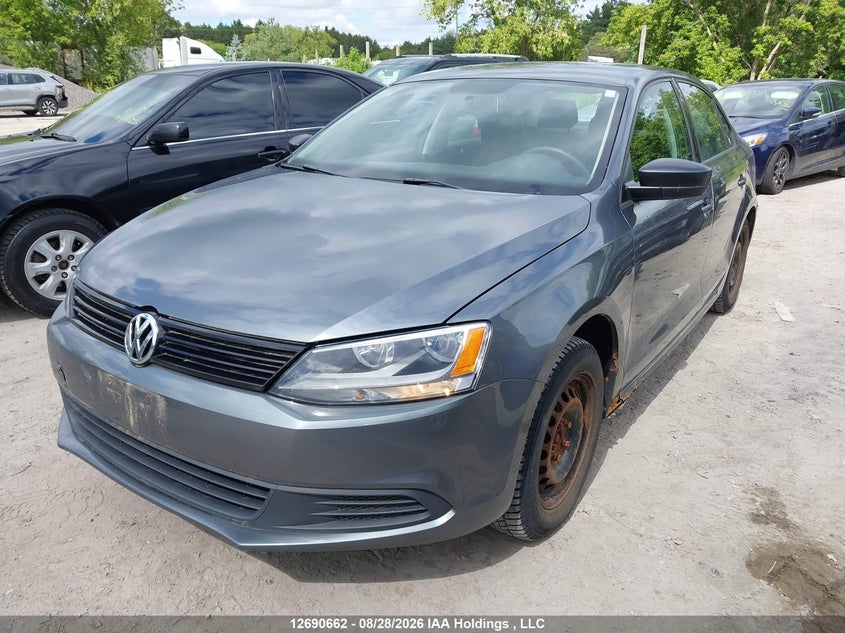 2013 Volkswagen Jetta, Charity, IAAI, VIN 3VW2K7AJ9DM371841 — photo 2