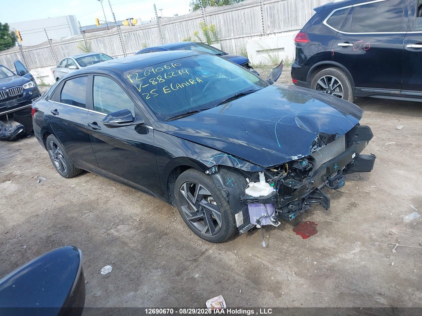 Vin: kmhln4dg9su886274, lot: 3095484, hyundai elantra 2025 img_1