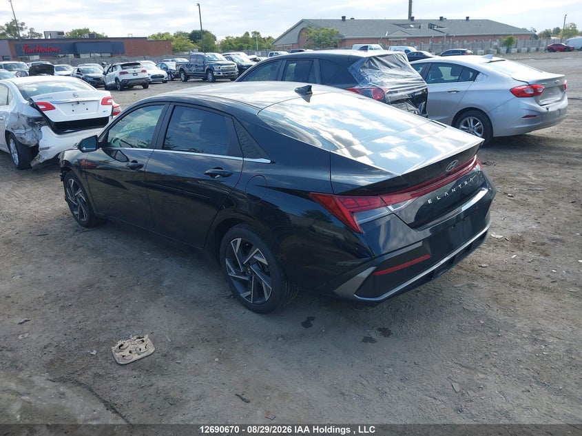 Vin: kmhln4dg9su886274, lot: 3095484, hyundai elantra 20253