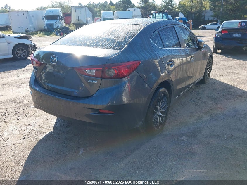 Vin: jm1bn1v73j1187686, lot: 3095485, mazda 3 20184