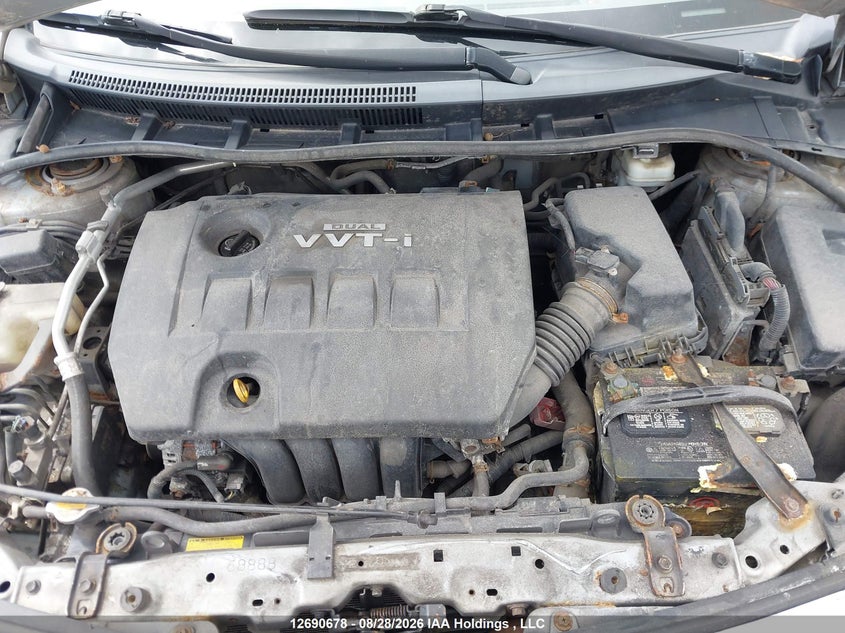 2010 TOYOTA COROLLA SEDAN 1.8L I-4 DOHC, VVT, REGULAR , 132HP