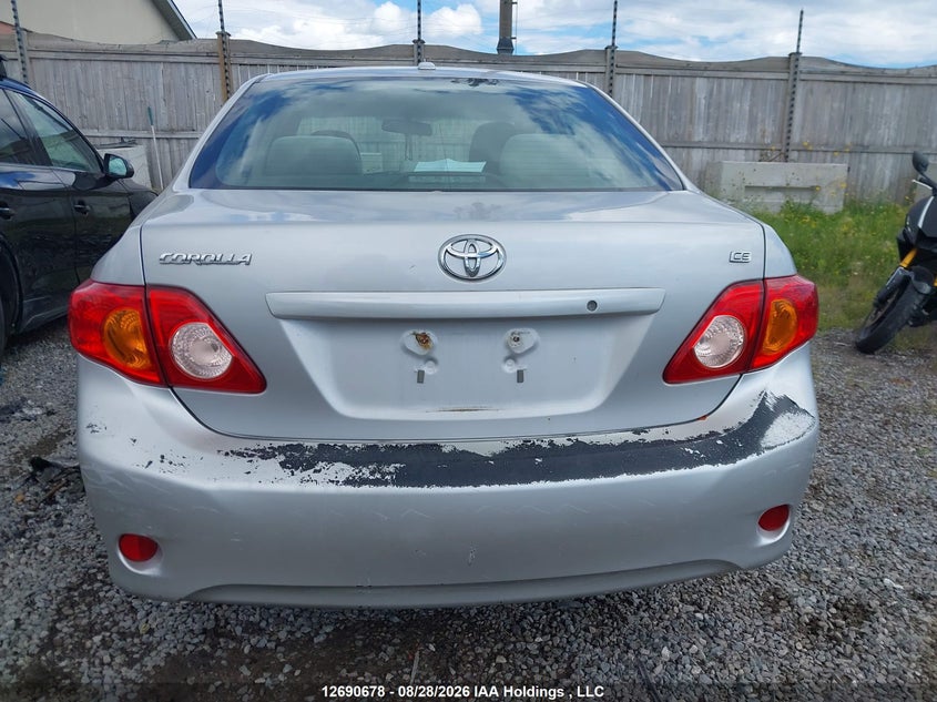 2010 TOYOTA COROLLA SEDAN 1.8L I-4 DOHC, VVT, REGULAR , 132HP