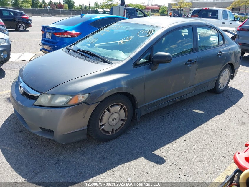 2010 Honda Civic, Удар ззаду, IAAI, VIN 2HGFA1F20AH030166 — фото 2