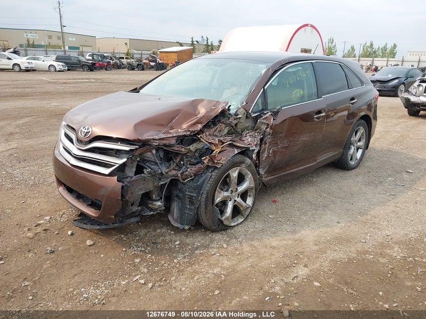 2013 Toyota Venza, Left Front, IAAI, VIN 4T3BK3BBXDU074837 — photo 2