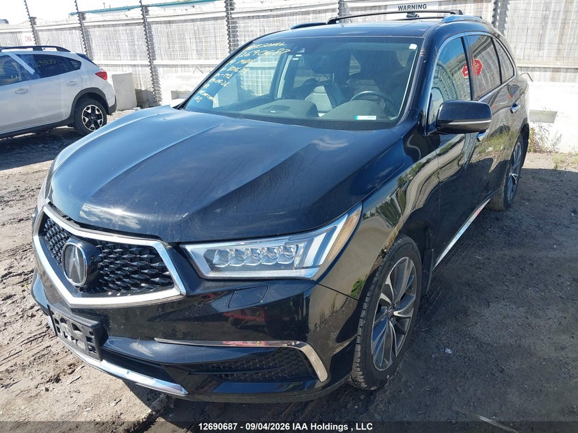 Vin: 5j8yd4h4xkl801639, lot: 3095503, acura mdx technology 20192