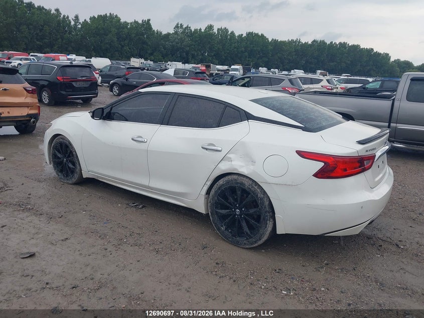 Vin: 1n4aa6ap9gc415638, lot: 3095518, nissan maxima 3.5s/sv/sl/sr/plat 20163