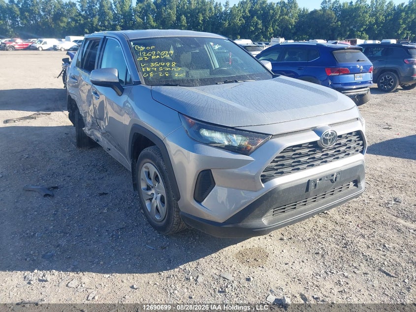 2023 Toyota Rav4 Le, Правый бок, IAAI, VIN 2T3B1RFV8PC351498