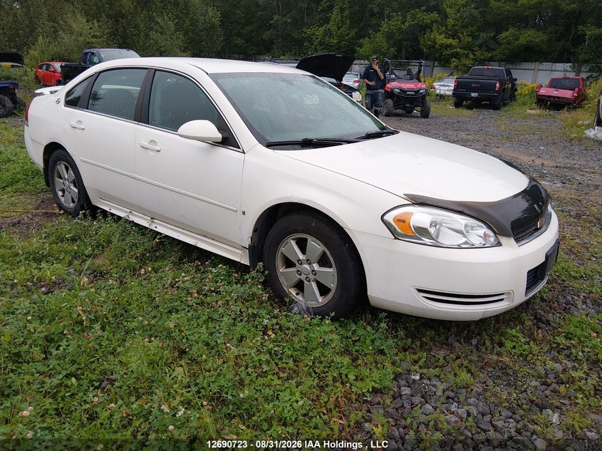 2009 Chevrolet Impala Ls, Удар спереди, IAAI, VIN 2G1WB57K591302368