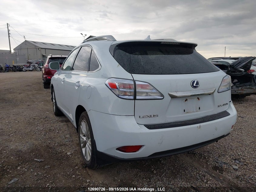 Vin: jtjbc1ba3a2407664, lot: 3095550, lexus rx 450 20103