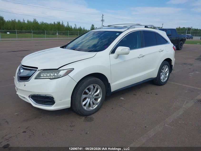 2016 Acura RDX, Удар спереди, IAAI, VIN 5J8TB4H51GL802761 — фото 2