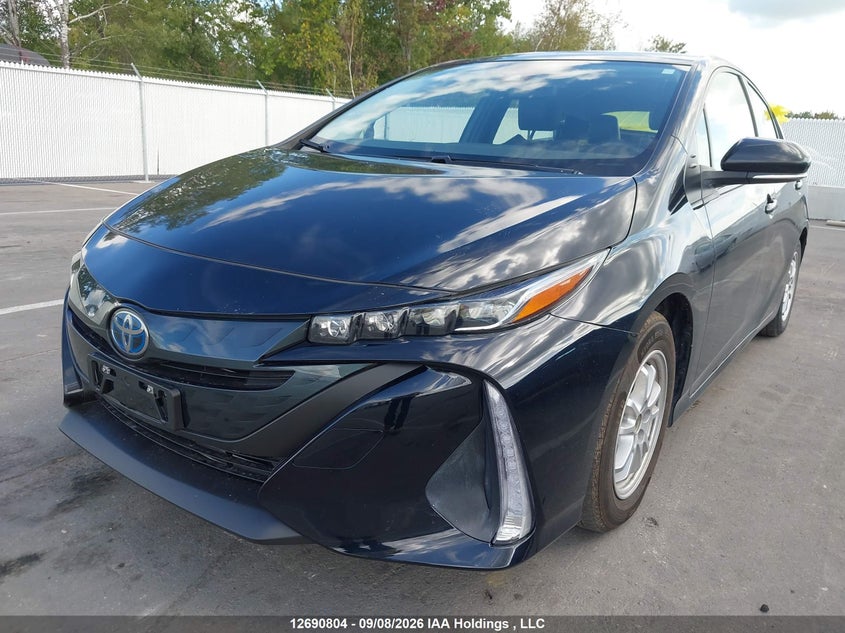Vin: jtdkamfp1m3170096, lot: 3095636, toyota prius prime upgrade 20212