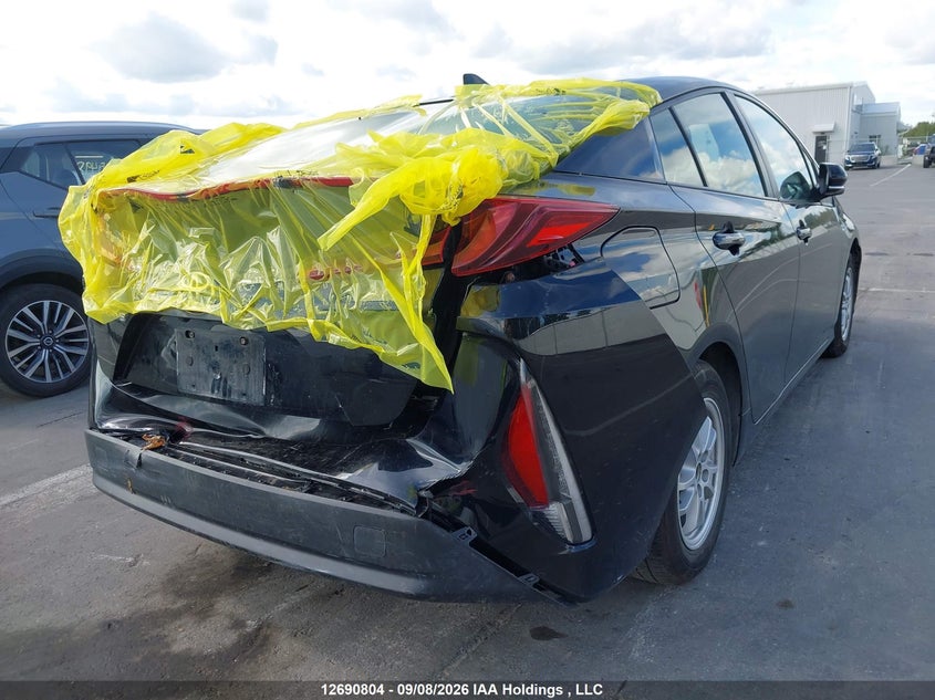 Vin: jtdkamfp1m3170096, lot: 3095636, toyota prius prime upgrade 20214