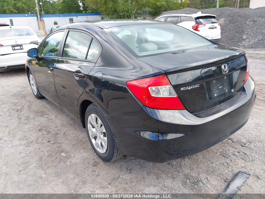Vin: 2hgfb2f4xch111473, lot: 3095642, honda civic lx 20123