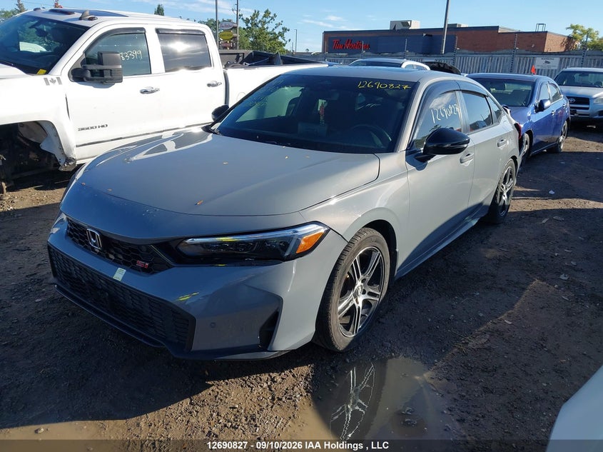 Vin: 2hgfe1e57sh080418, lot: 3095660, honda civic si si 20252