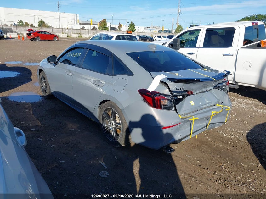 Vin: 2hgfe1e57sh080418, lot: 3095660, honda civic si si 20253