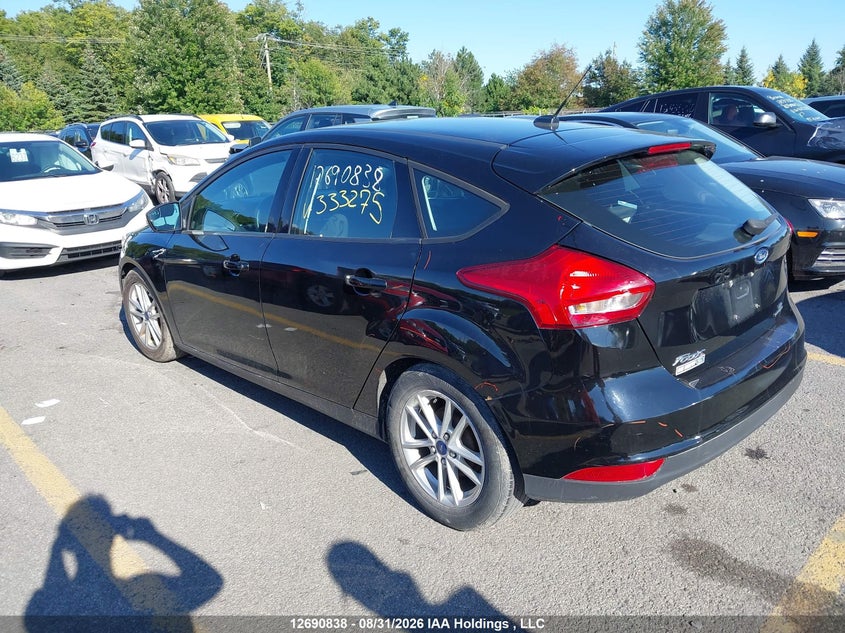 Vin: 1fadp3k29gl333275, lot: 3095671, ford focus se 20163