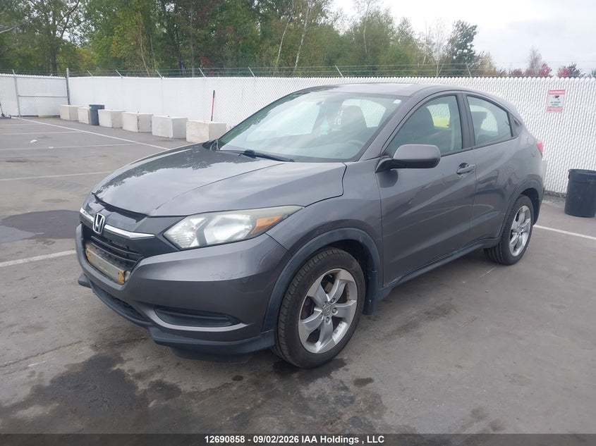 Vin: 3czru5h37gm100931, lot: 3095692, honda hr-v lx 20162