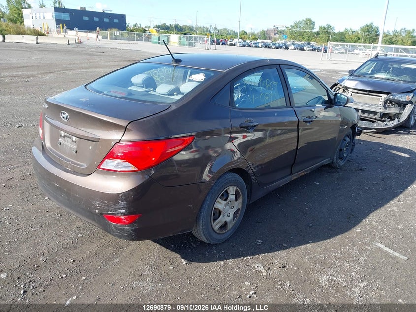 Vin: kmhct4aexgu089712, lot: 3095713, hyundai accent se 20164