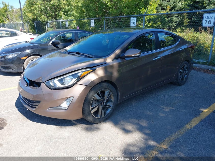 Vin: kmhdh4ah9eu158371, lot: 3095724, hyundai elantra 20142
