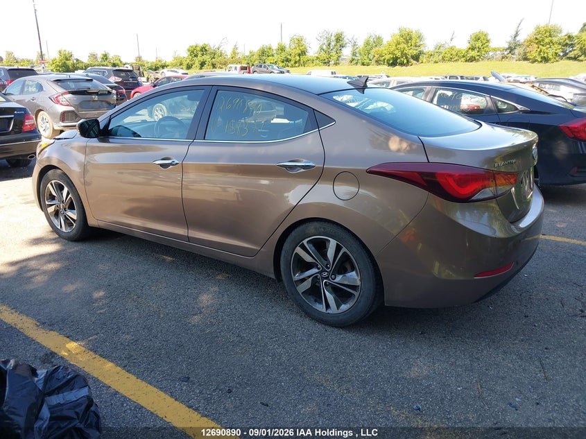 Vin: kmhdh4ah9eu158371, lot: 3095724, hyundai elantra 20143