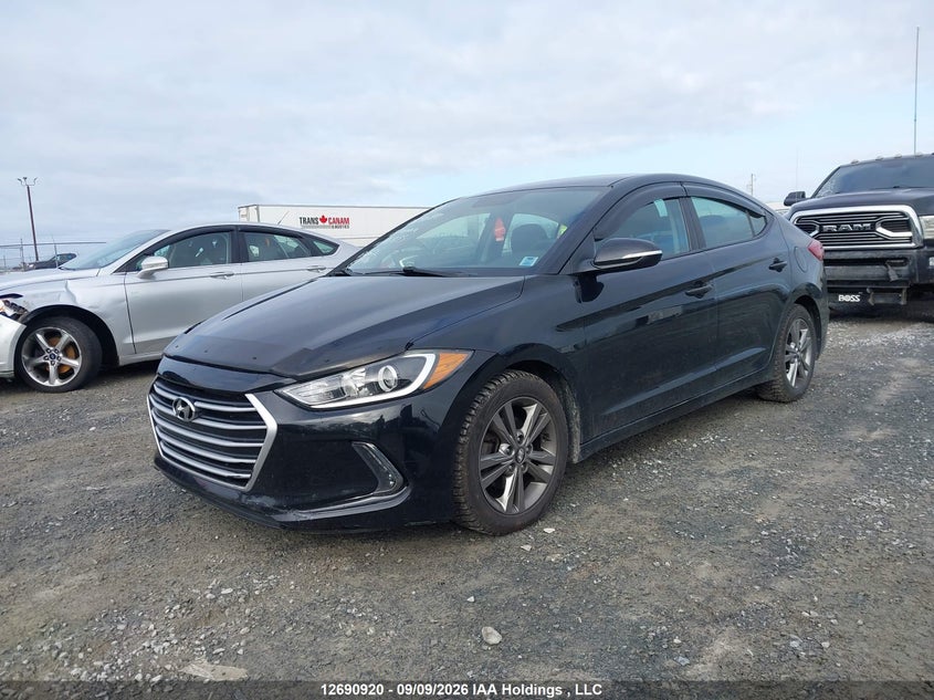 Vin: kmhd84lfxhu086855, lot: 3095755, hyundai elantra gl 20172