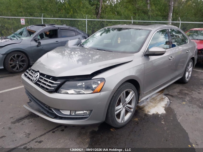 2012 VOLKSWAGEN PASSAT SEDAN 2.5L I-5 DOHC, VVT, REGULAR , 170HP