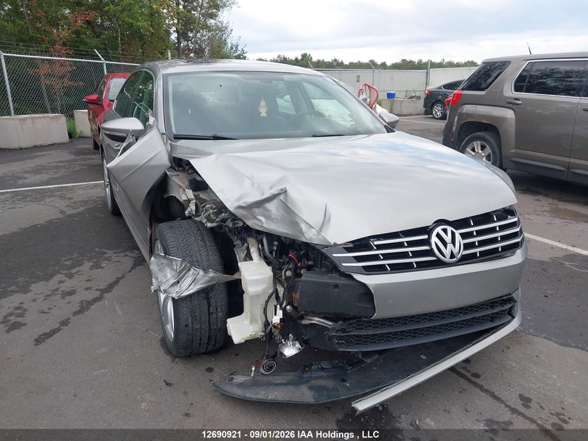 2012 VOLKSWAGEN PASSAT SEDAN 2.5L I-5 DOHC, VVT, REGULAR , 170HP