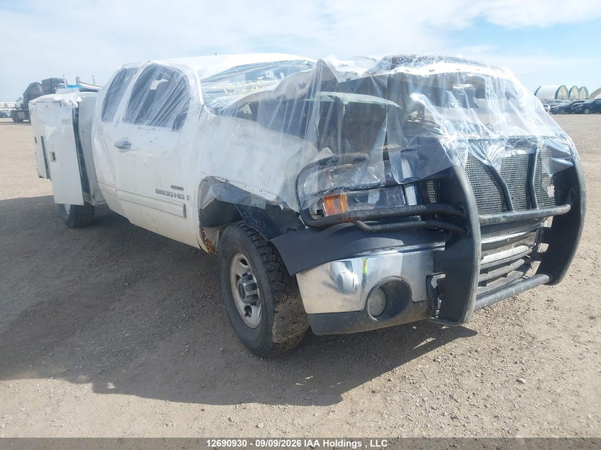 2008 GMC Sierra K2500 Heavy Duty, Переворот, IAAI, VIN 1GTHK296X8E129474