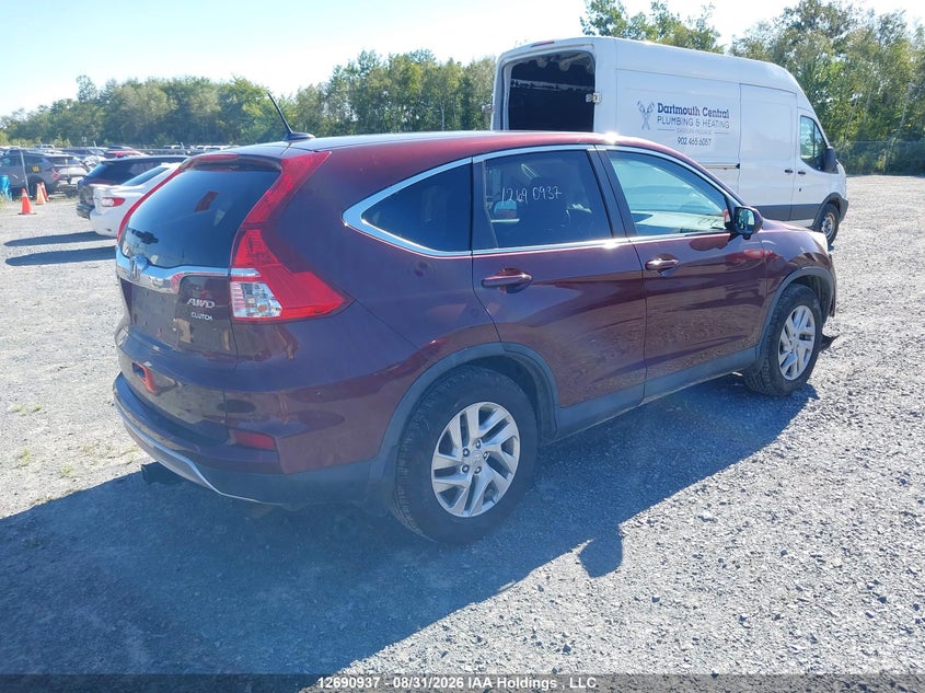 Vin: 2hkrm4h75gh125142, lot: 3095772, honda cr-v exl 20164