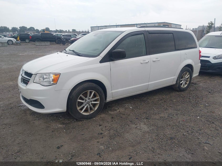 2019 Dodge Caravan, Удар сзади, IAAI, VIN 2C4RDGBG1KR678408 — фото 2