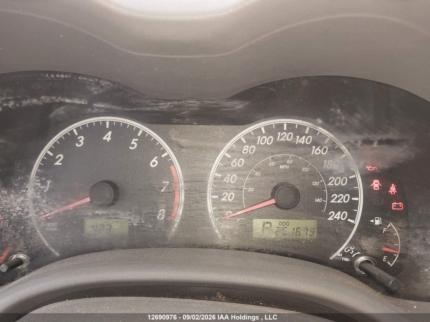 2010 TOYOTA COROLLA SEDAN 1.8L I-4 DOHC, VVT, REGULAR , 132HP