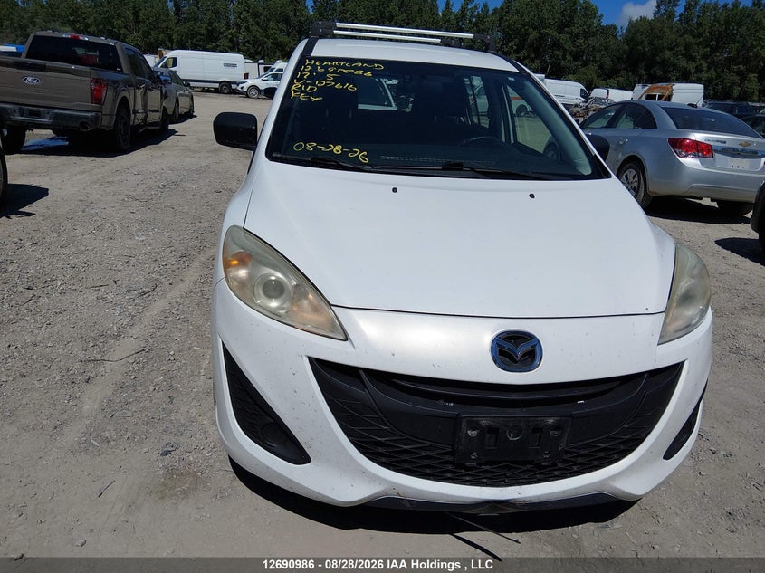 2012 MAZDA 5 HATCHBACK 2.5L I-4 DOHC, VVT, REGULAR , 157HP