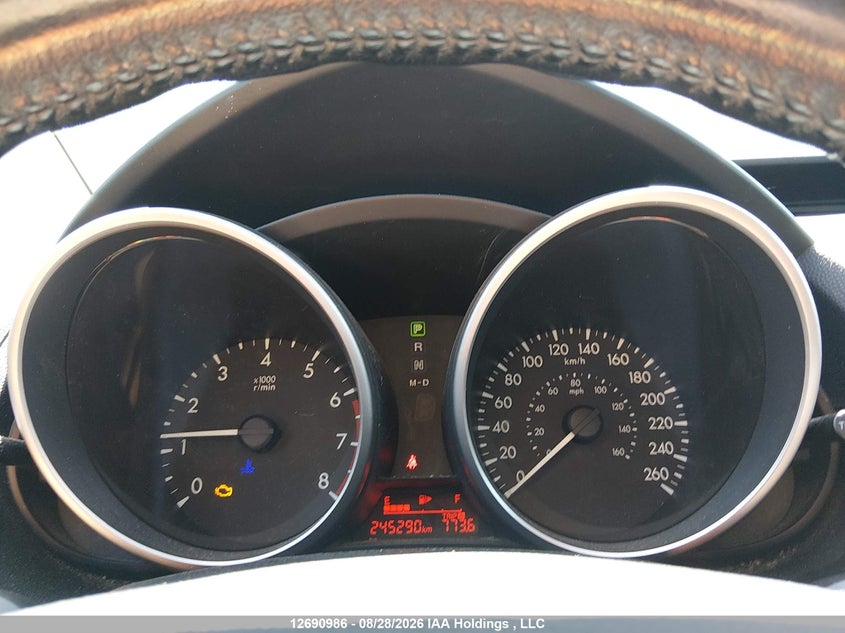 2012 MAZDA 5 HATCHBACK 2.5L I-4 DOHC, VVT, REGULAR , 157HP