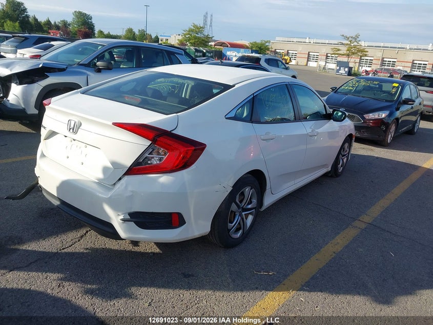 Vin: 2hgfc2f59gh023722, lot: 3095859, honda civic lx 20164