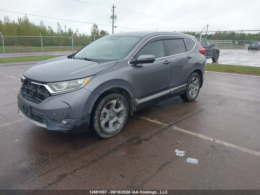 Vin: 2hkrw2h81hh100540, lot: 3095925, honda cr-v ex-l 20172